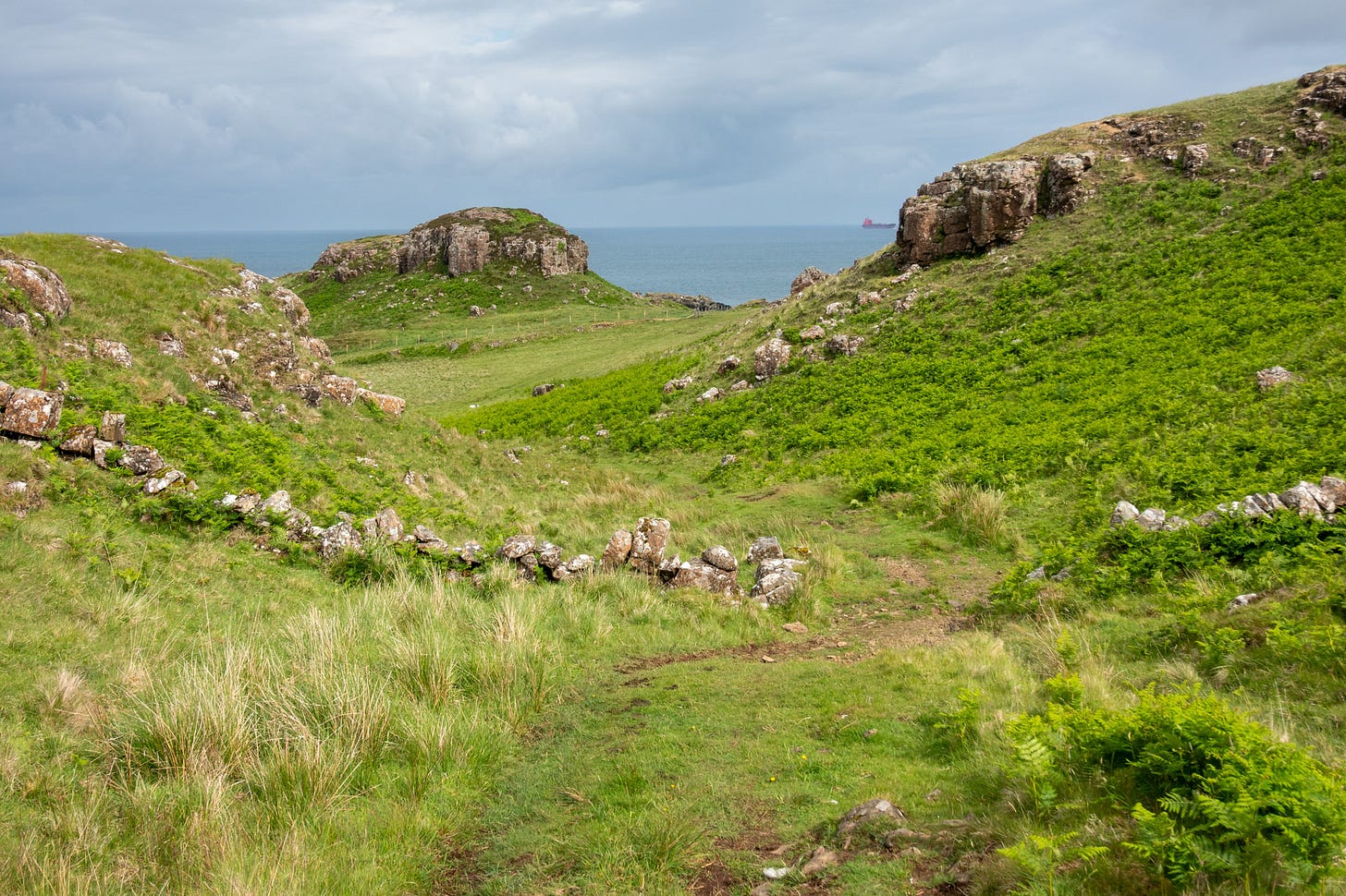 My route to the coast © Felicity Martin