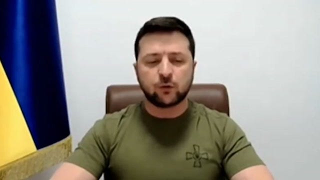 Volodymyr Zelensky astonishingly attacked for 'disrespecting' US in t-shirt  'Wear a suit' | World | News | Express.co.uk