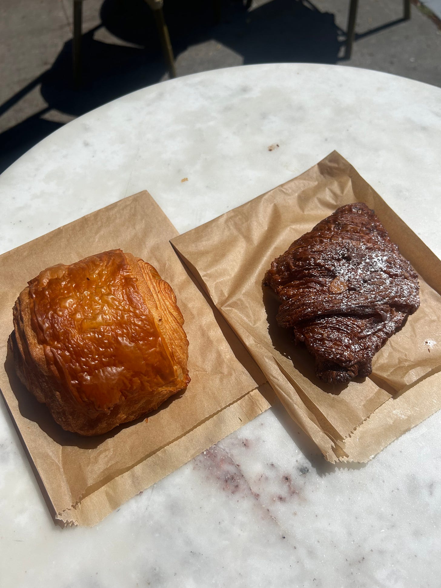 a picture of croissants
