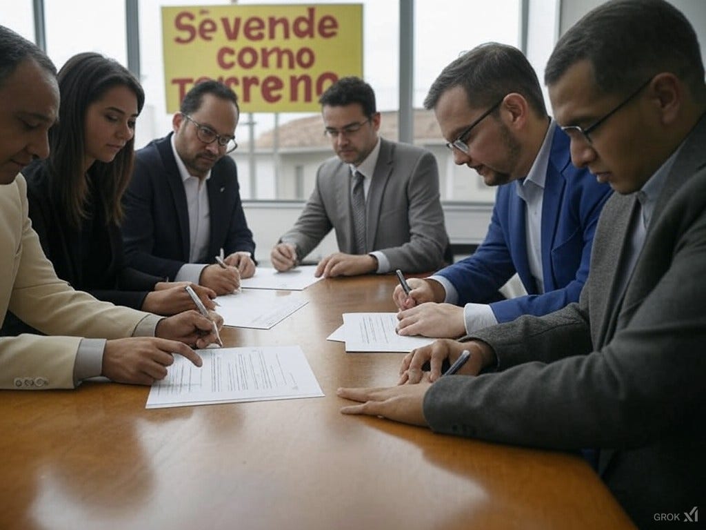 Firma de contrato de compraventa