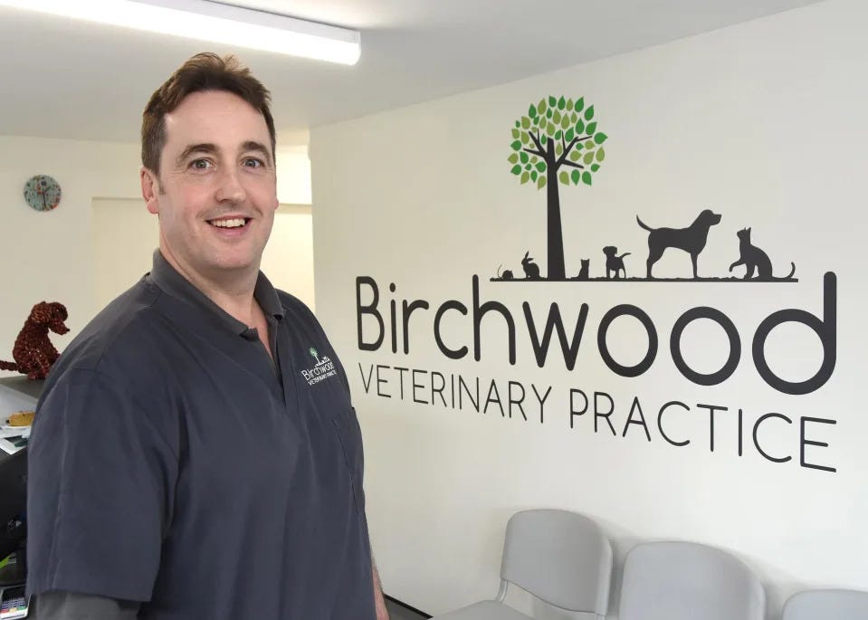 Michael Gilbertson owned his own veterinary practice near York (Photo: David Harrison)