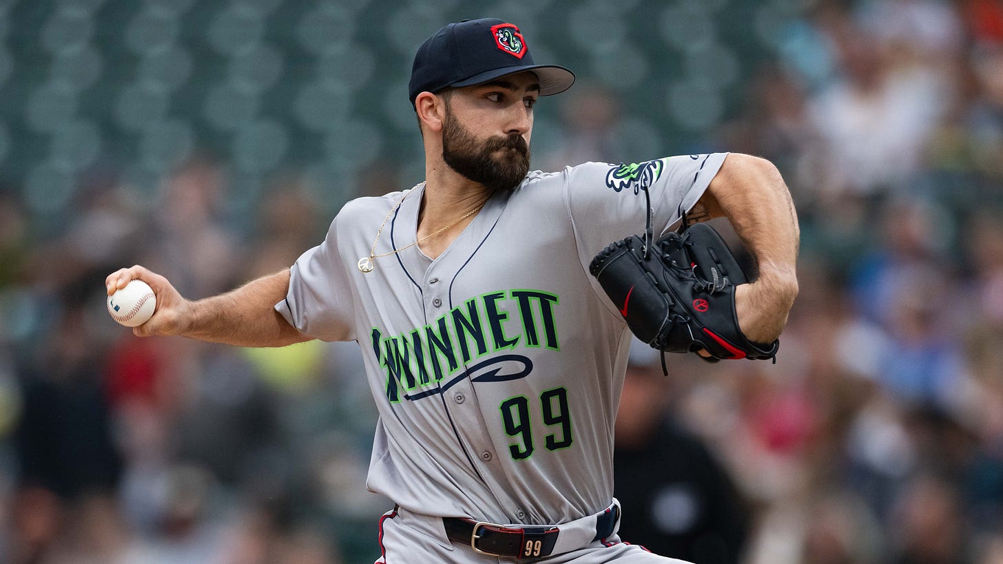 Strider Strong in Rehab Start, but Stripers Fall 12-4 in Charlotte |  Stripers
