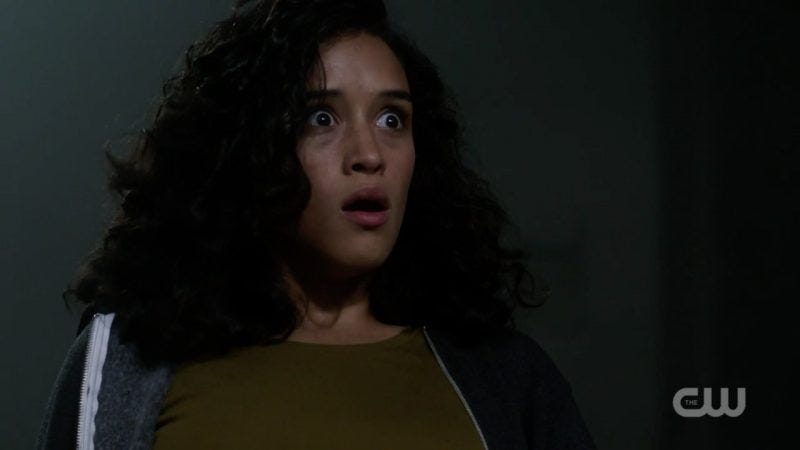 supernatural kaia reacts to angel attacking jack bad place 1309