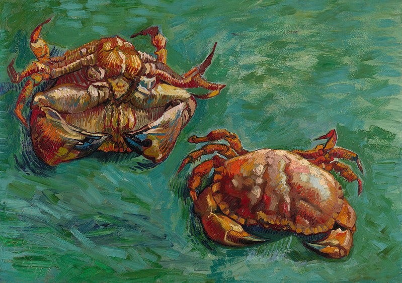 File:Vincent van Gogh - Two Crabs (1889).jpg