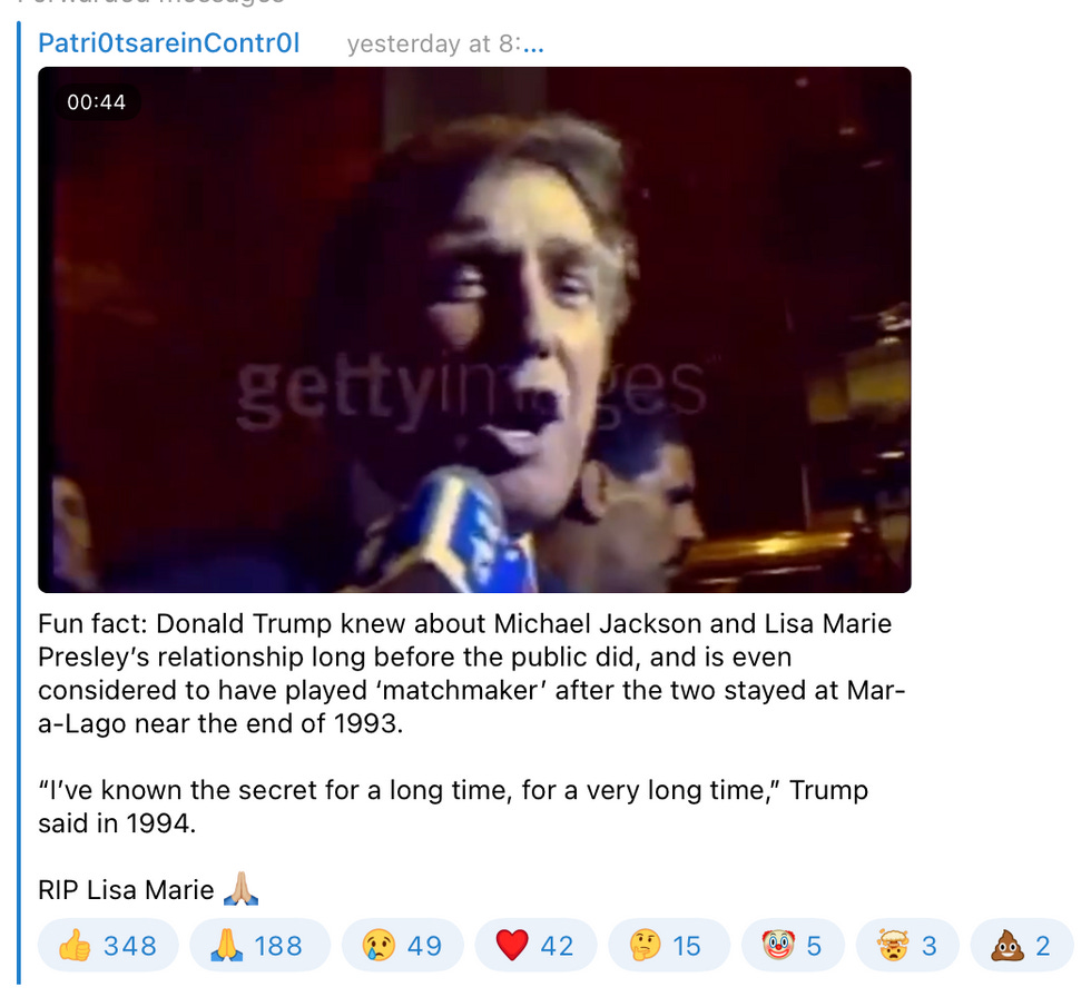 Fun fact: Donald Trump knew about Michael Jackson and Lisa Marie Presley's relationship long before the public did, and is even considered to have played 'matchmaker' after the two stayed at Mar- a-Lago near the end of 1993. "I've known the secret for a long time, for a very long time," Trump said in 1994.