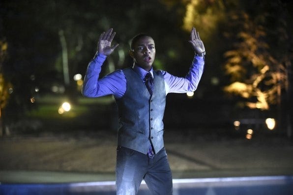 black guy hands up bulge for csi cyber 2015 images