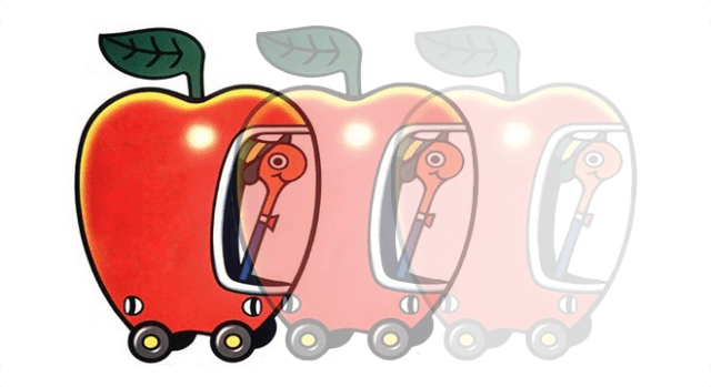 Apple Car as per Richard Scarry