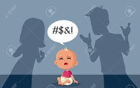 Little Baby Learning A Vulgar Swear Word Vector Cartoon Illustration  Royalty Free SVG, Cliparts, Vectors, And Stock Illustration. Image  197166051.