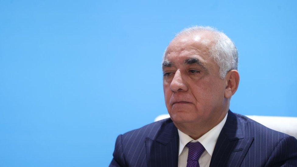 Azerbaijani Prime Minister Ali Asadov