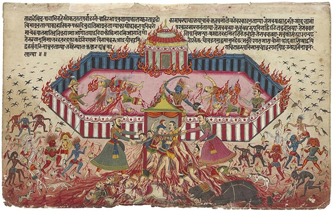 Illustration of Mahabharata 