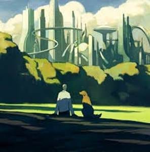 A person and a dog sitting in a park

AI-generated content may be incorrect.