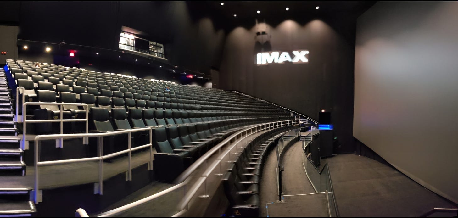 Enjoyed Tenet in 70mm IMAX at Lincoln Square 13 . Very good to be back here  since the shutdown, best way to see the movie : r/imax