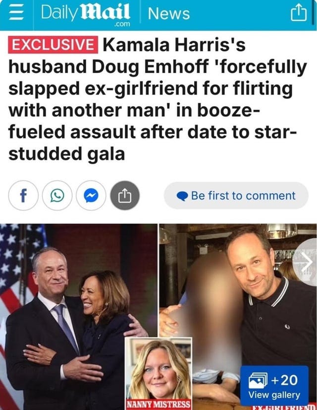 r/ConservativeMemes - Slapped his ex, impregnated his nanny, then marries a woman who sucked dick to get where she