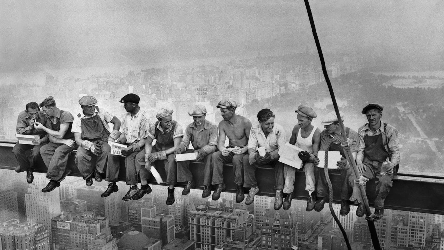 Quién era el vasco de la mítica fotografía de los obreros de Nueva York  sobre una viga?