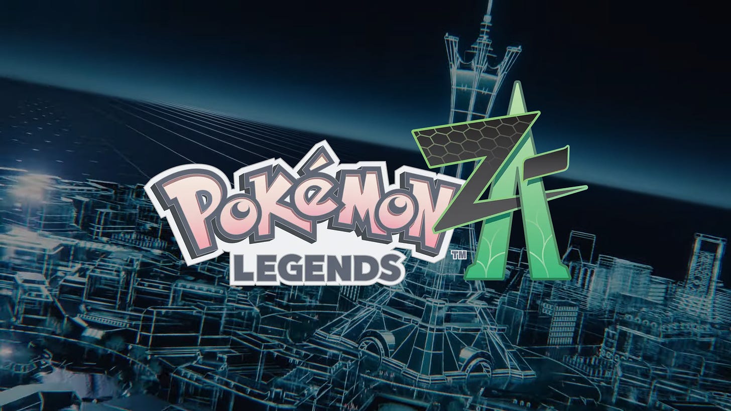 Pokémon Legends: Z-A has been announced for Nintendo Switch, releasing in 2025