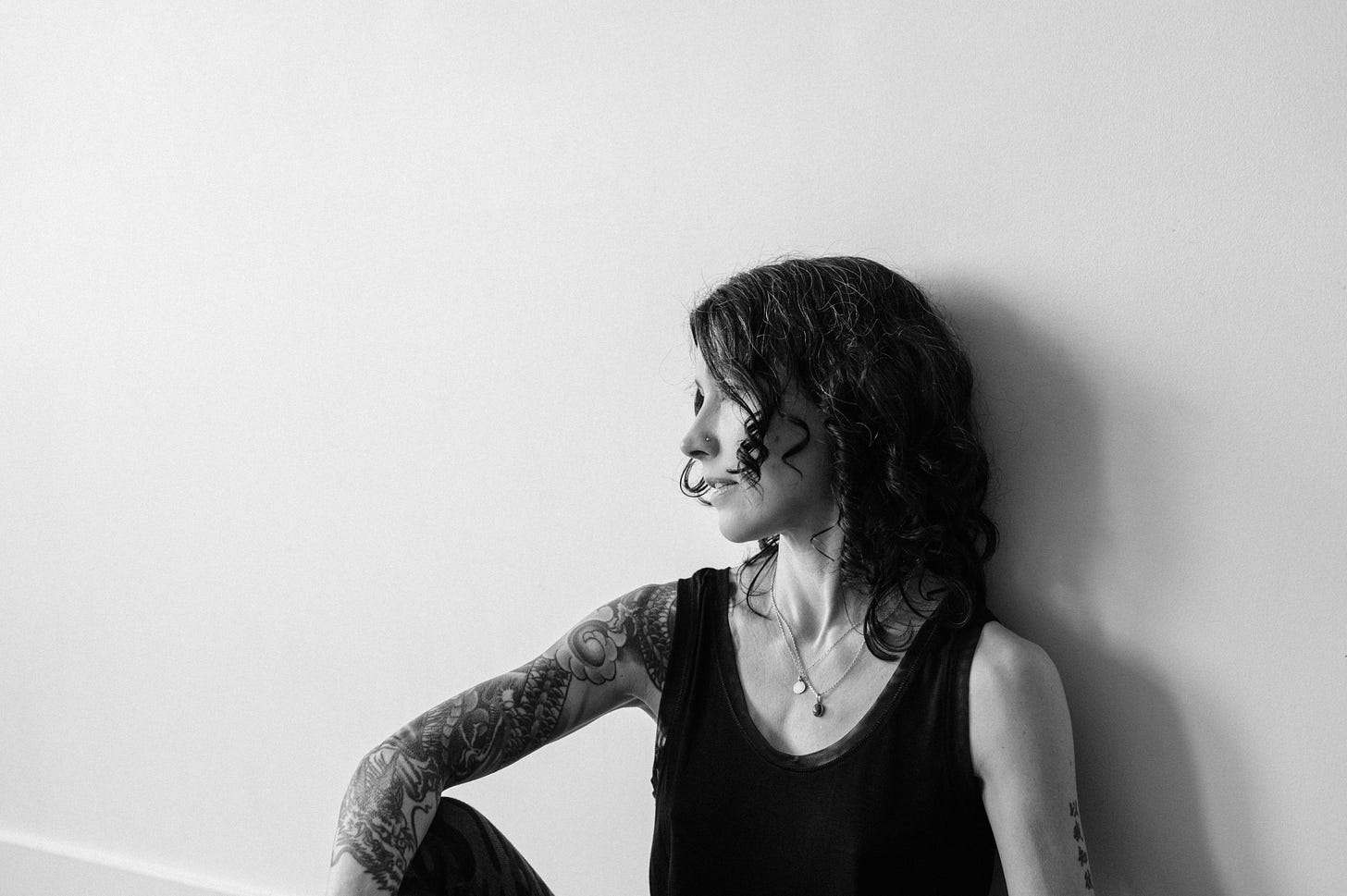 Dana Leigh Lyons black-and-white portrait