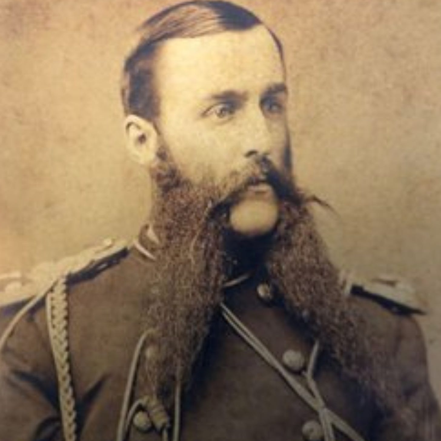 photo of Lt. William Cooke and his massive sideburns