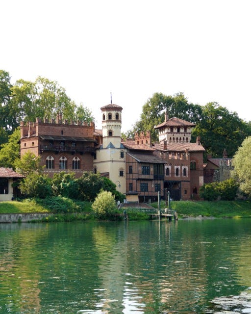 May be an image of lake and Bran Castle