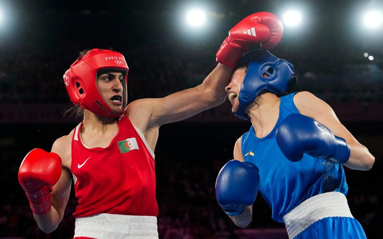 Imane Khelif’s Olympic gold in the women’s 66kg boxing event at Paris 2024 was marred by controversy - Getty Images/Ariana Cubillos