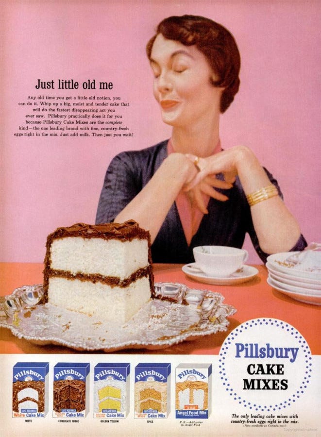 LIFE Jan 24, 1955 pilsbury cake mixes