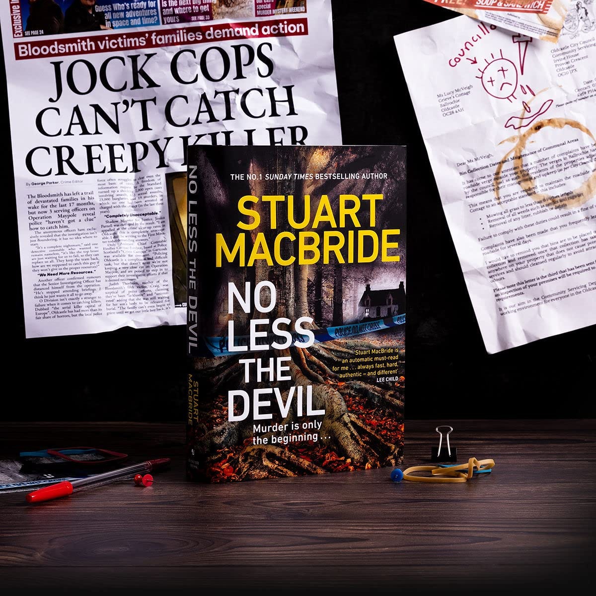 Pack shot of Stuart's book: No Less The Devil