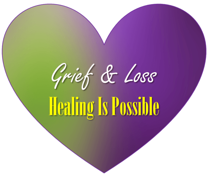 grief and loss healing is possible green and purple heart mttg