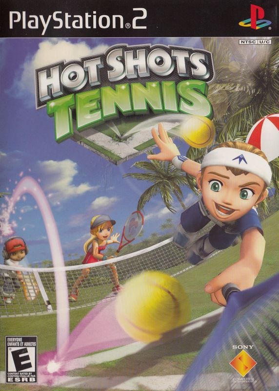 Front Cover for Hot Shots Tennis (PlayStation 2)