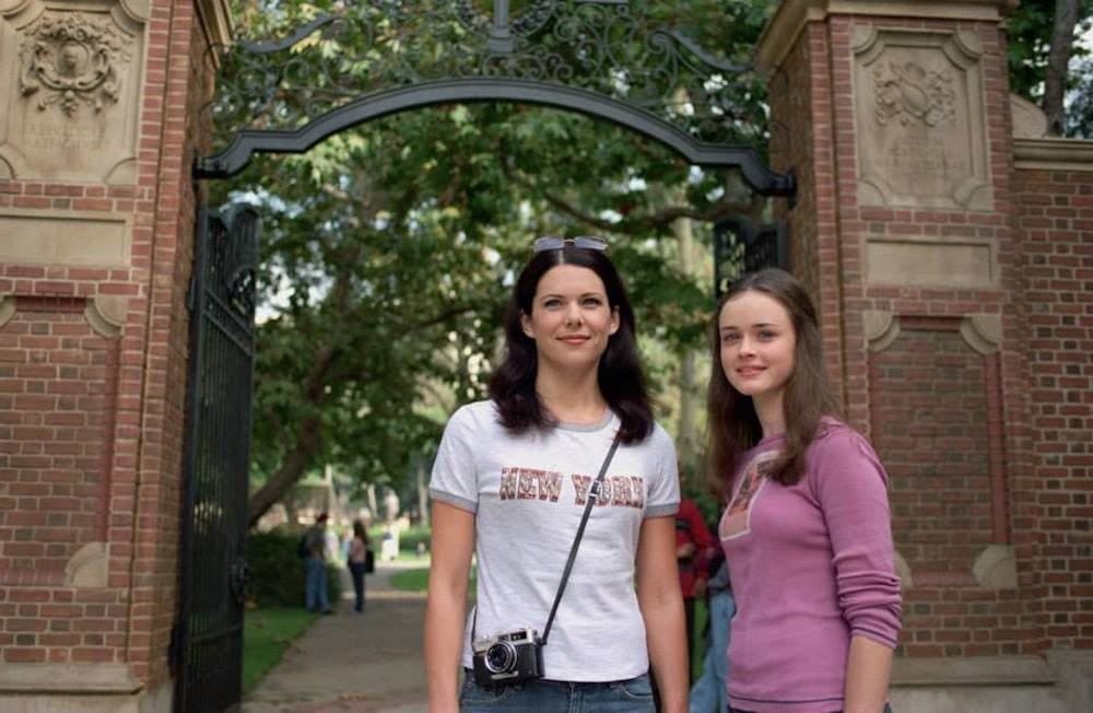 20 Years Later, The Shiny Promise Of College That 'Gilmore Girls' Portrayed  | WBUR News
