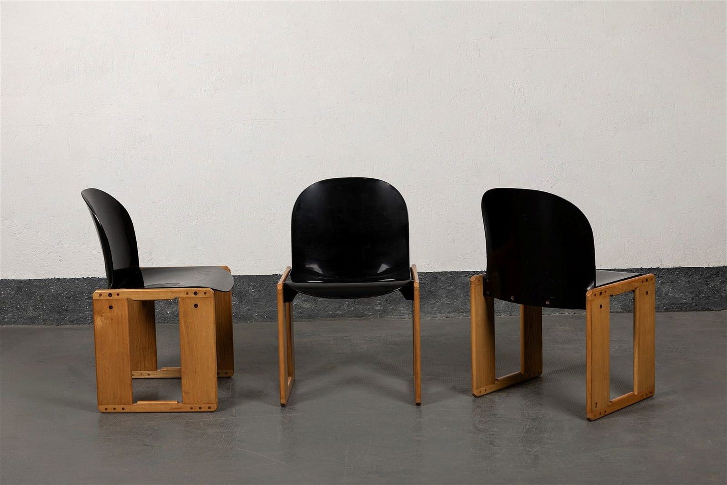 Afra and Tobia Scarpa - Three chairs, 1974