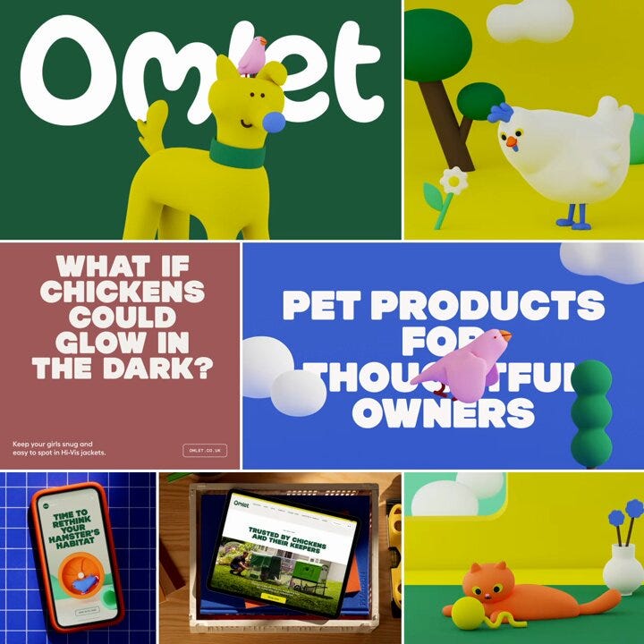 Ragged Edge on X: "Step into the world of wonder we created for pet brand  @omlet. A curious collective who apply their product designer brains to  rethinking every aspect of keeping and