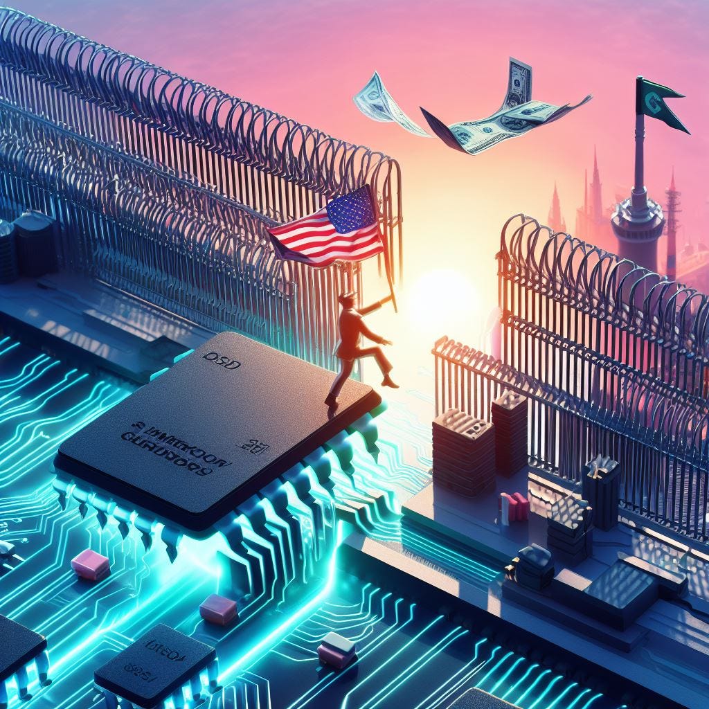semiconductor guardrails, america stopping money from leaving the country