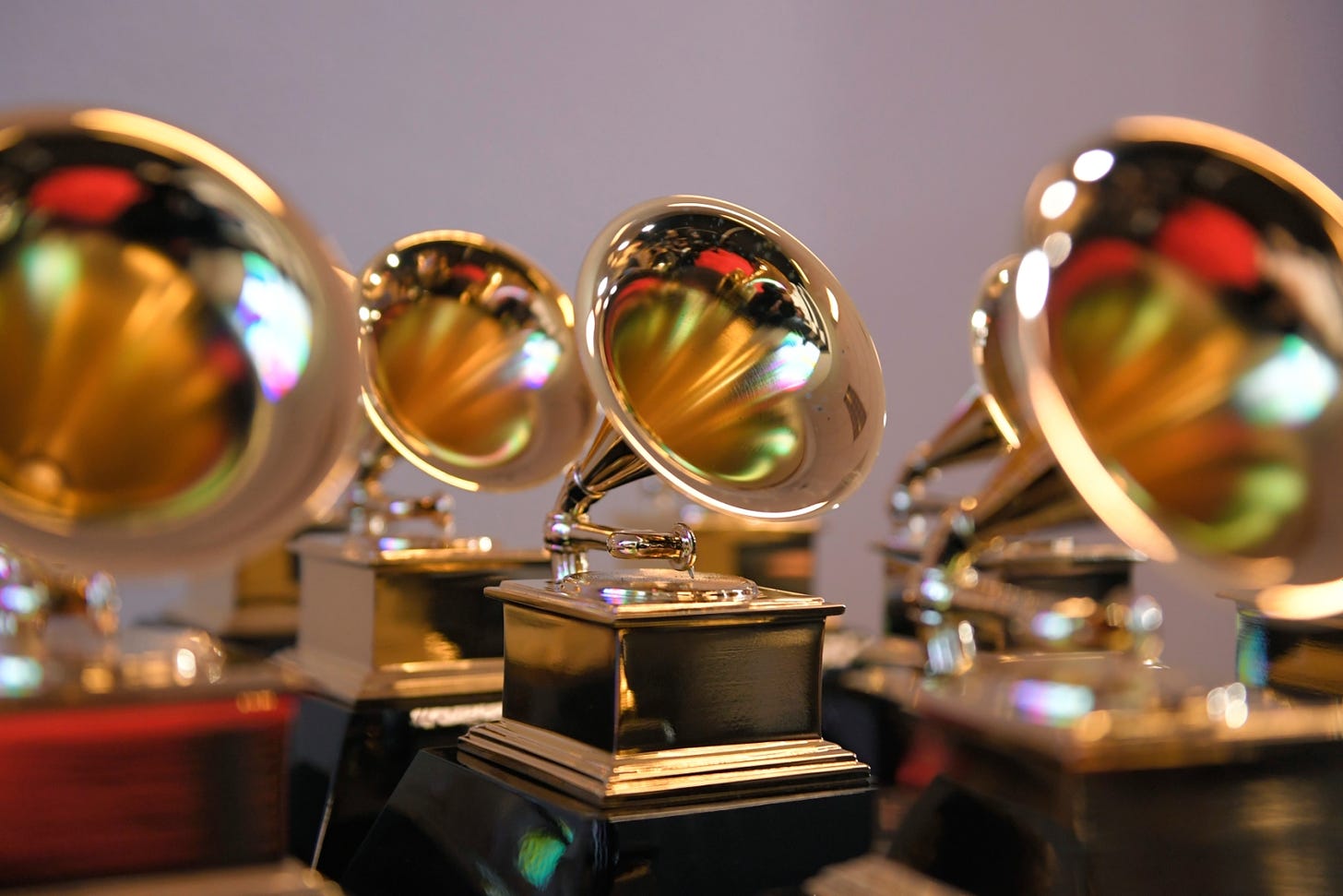Grammy trophies