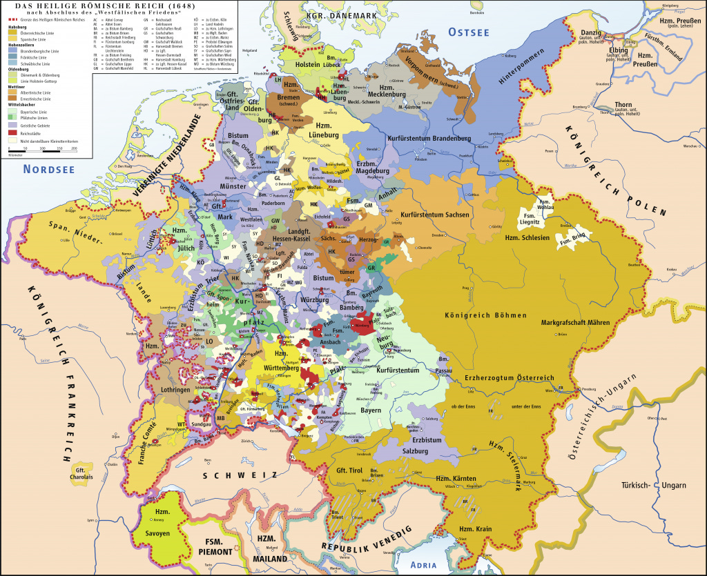 Maps of the Holy Roman Empire - Grey History Podcasts
