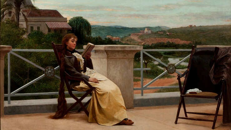 José Ferraz de Almeida Júnior – Reading (1892)