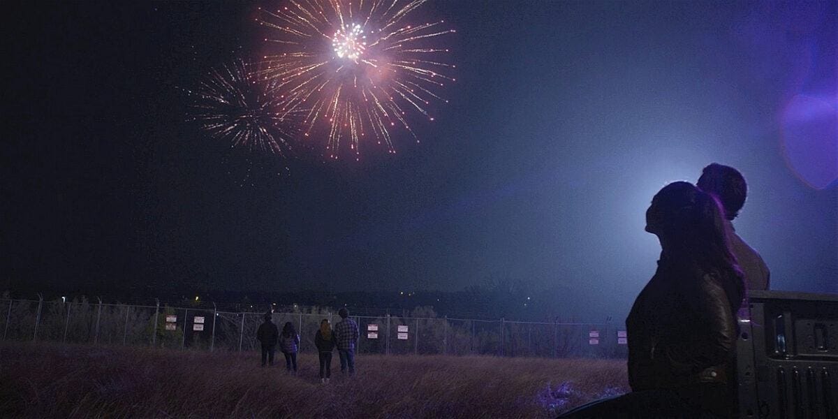 WAlker Augie sets off fireworks for sister Stella with Trevor 107.