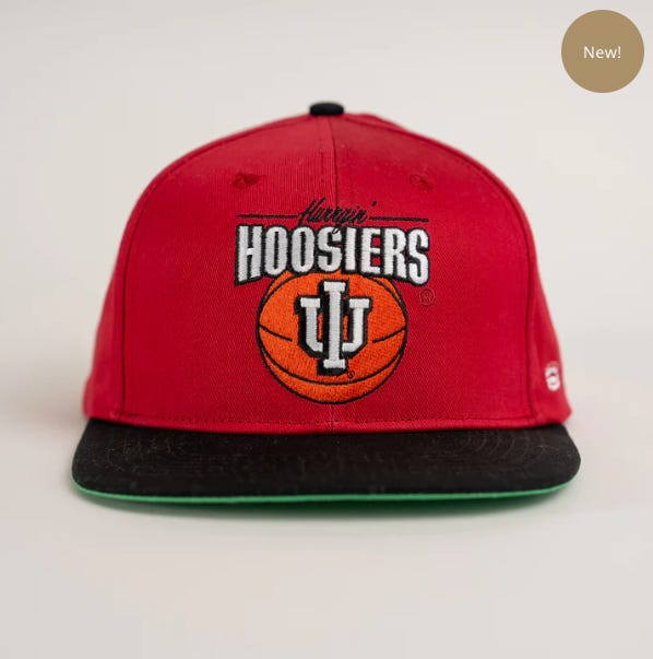 Hurryin' Hoosiers snapback hat