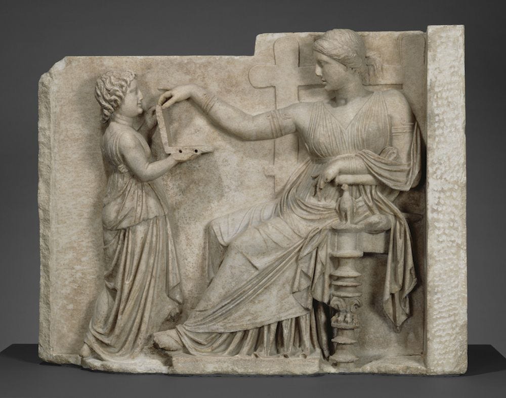 Seriously? That Ancient Greek Statue Does Not Depict a Laptop | Live Science