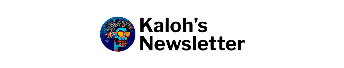 Kaloh's Newsletter banner