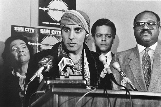 Backstreets.com: Talking Sun City with Steven Van Zandt