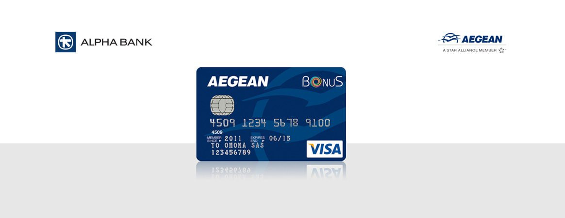 Alpha Bank Aegean Bonus Visa