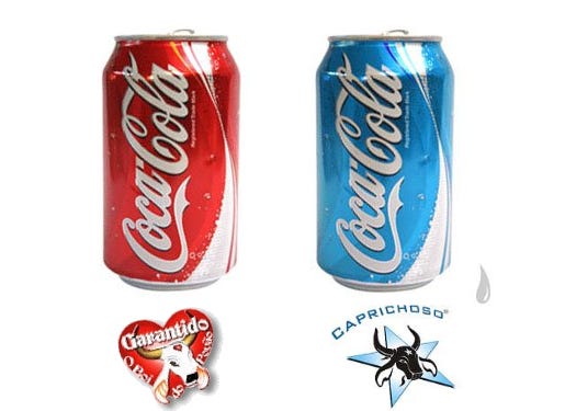 A Coca-Cola azul é vendida oficialmente em apenas uma cidade do mundo,que  fica no Brasil - Publicitários Criativos