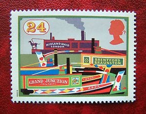 Pin by valonia on Inland waterways | Postage stamp collecting, Stamp,  Drawing and illustration