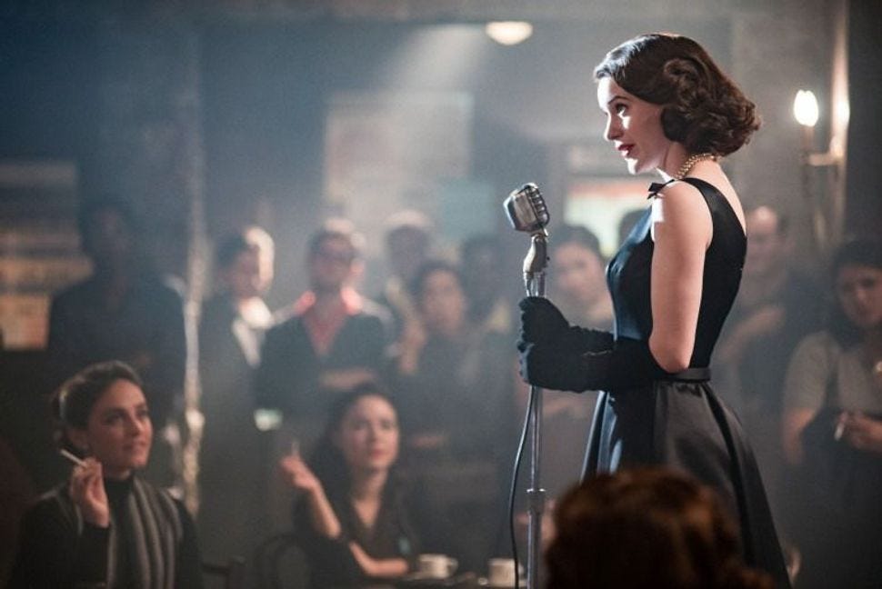 The Marvelous Mrs. Maisel' undercuts its own feminist and Jewish identity –  The Forward