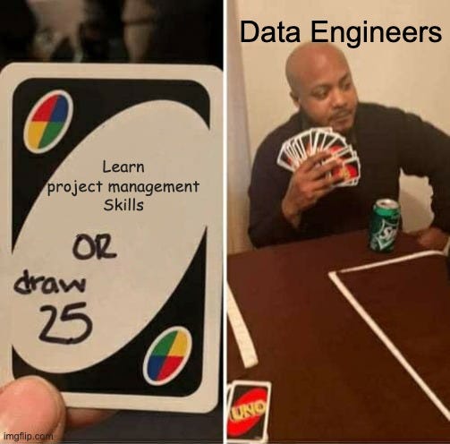 Data engineering meme