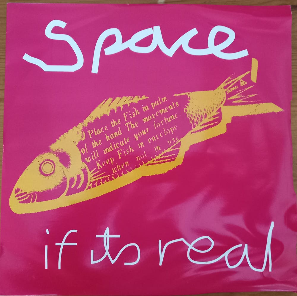 Cover of the Space single If It's Real.