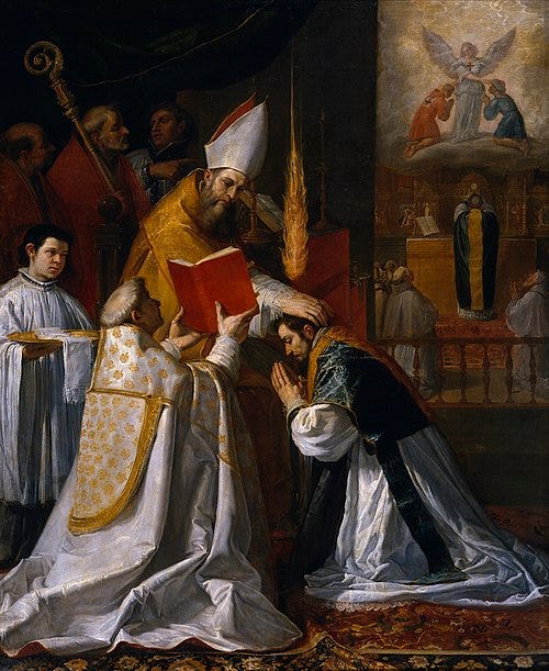File:Vicente Carducho, "Ordenación y primera misa de san Juan de Mata".jpg