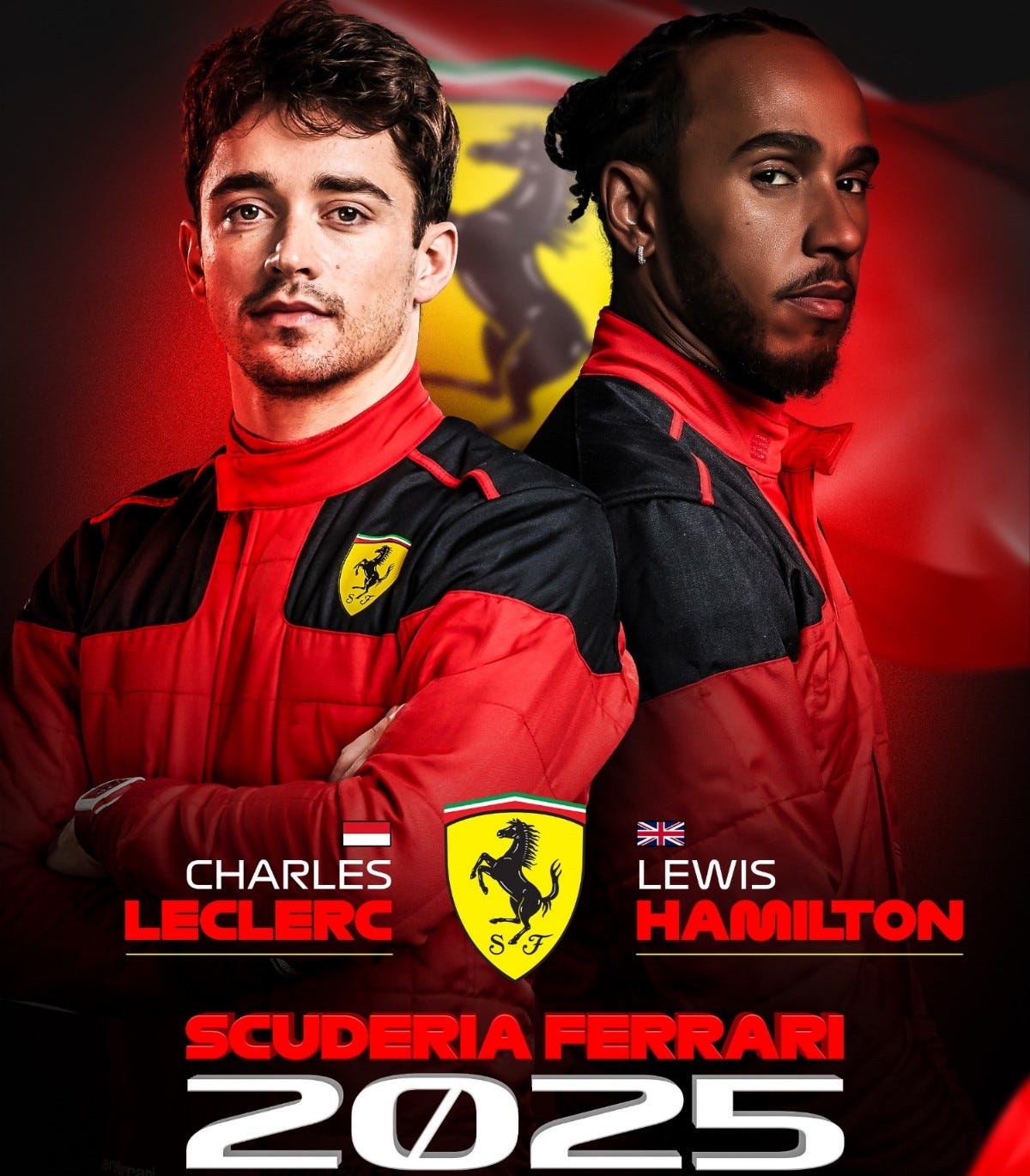 Ferrari's 2025 Driver Lineup: Lewis Hamilton vs Charles Leclerc - BVM Sports