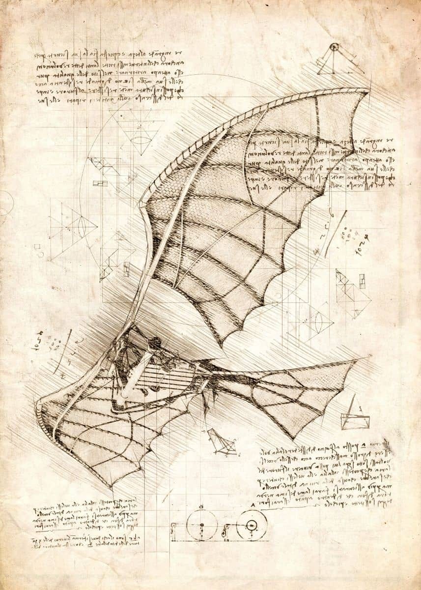 Leonardo da Vinc's Dream of Flying