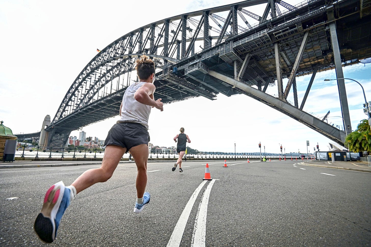 HOKA Runaway Sydney Half Marathon runner