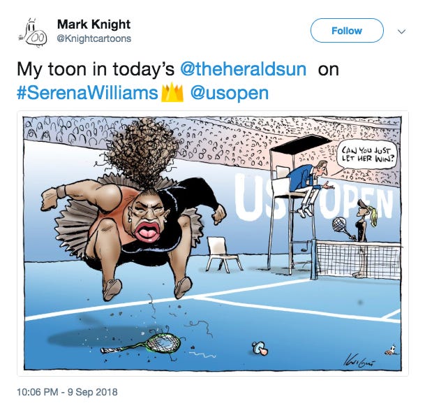 Screengrab: Mark Knight’s editorial cartoon